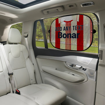 St Johnstone 1990 Away Shirt - Personalised Retro Football Car Sun Shade - Set of 2