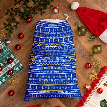 St Johnstone - Xmas Jumper Pattern - Santa Sack