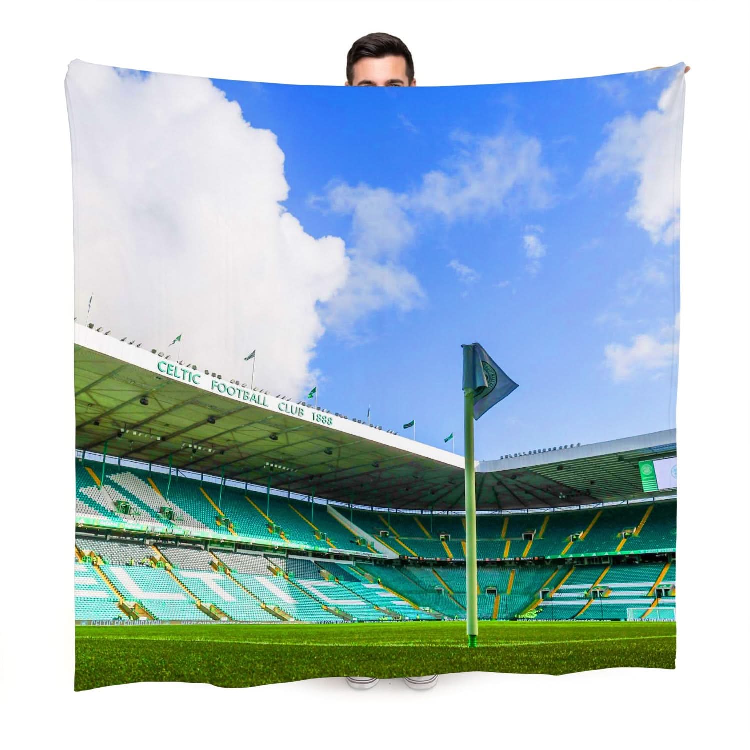 Celtic Stadium - Fleece 150cm X 150cm