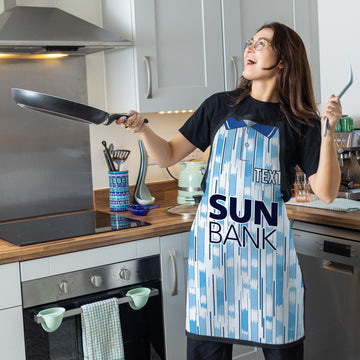 Stevenage - 1996 Away Shirt - Personalised Retro Football Adults Apron