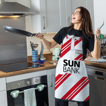 Stevenage - 1996 Home Shirt - Personalised Retro Football Adults Apron