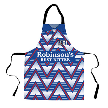 Stockport - 1993 Home Shirt - Personalised Retro Football Adults Apron