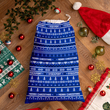 Stockport - Xmas Jumper Pattern - Santa Sack