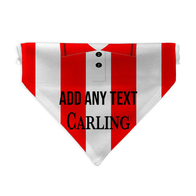 Stoke 1994 Home Shirt - Personalised Pet Bandana - 4 Sizes