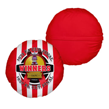 Sunderland FA Cup - Football Legends - Circle Cushion 14