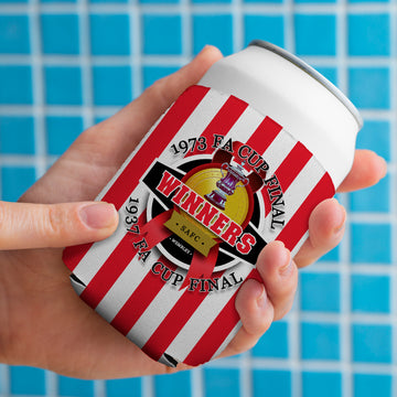 Sunderland FA Cup - Football Legends - Can Cooler