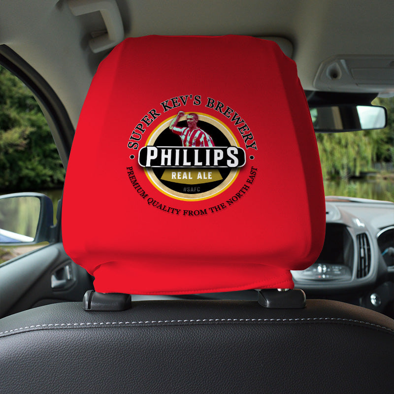 Sunderland Phillips - Football Legends - Headrest Cover