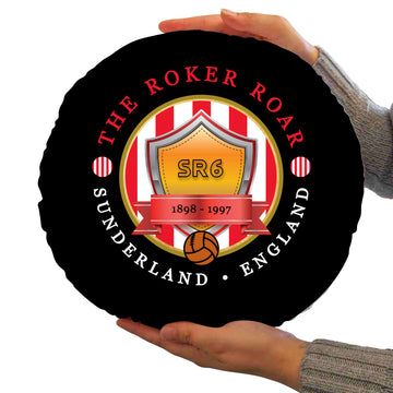 Sunderland Roker Roar - Football Legends - Circle Cushion 14