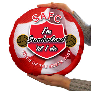 Sunderland Til - Football Legends - Circle Cushion 14