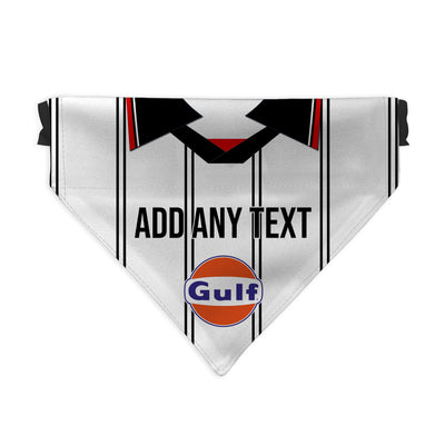 Swansea 1995 Home Shirt - Personalised Pet Bandana - 4 Sizes