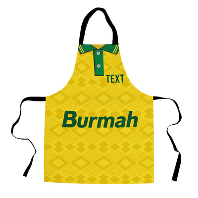 Swindon - 1993 Away Shirt - Personalised Retro Football Adults Apron