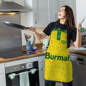 Swindon - 1993 Away Shirt - Personalised Retro Football Adults Apron