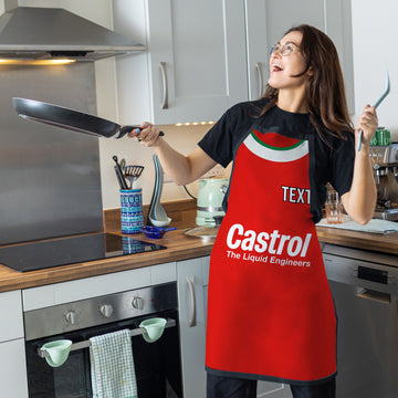 Swindon - 1996 Home Shirt - Personalised Retro Football Adults Apron