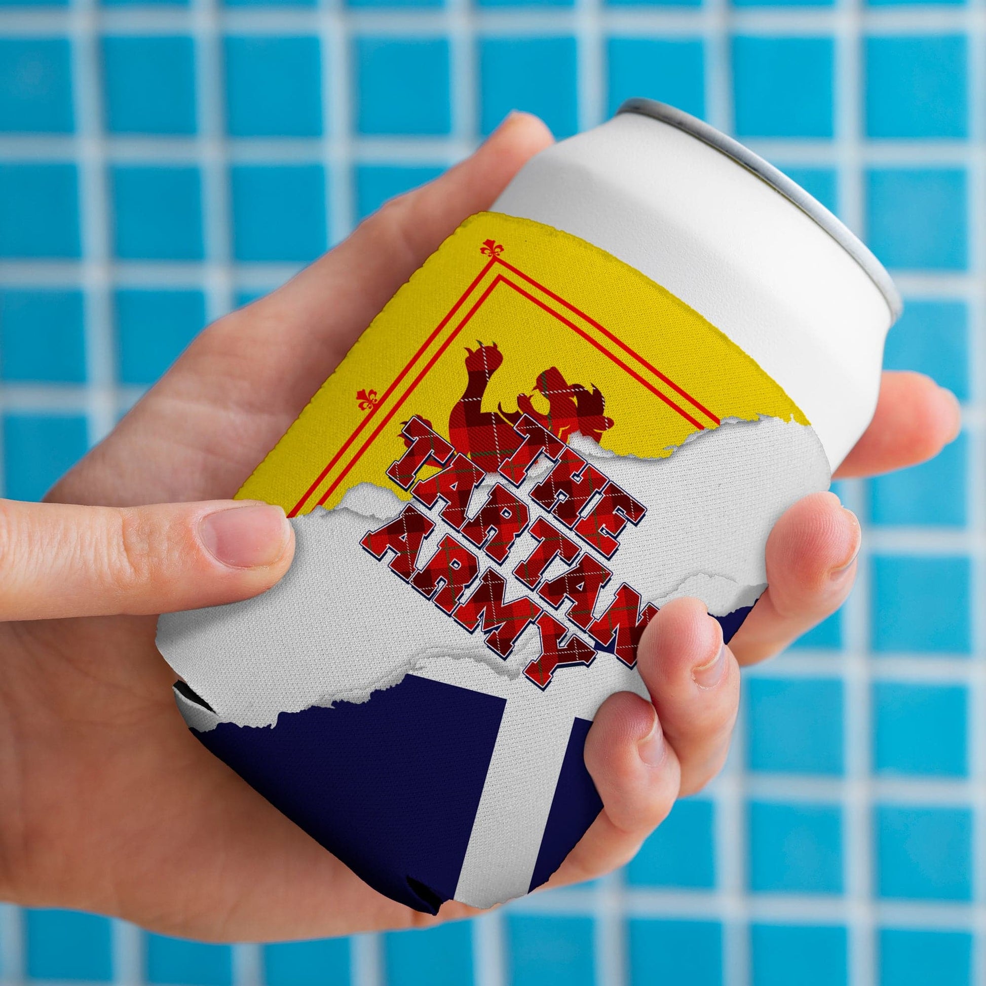 The Tartan Army Rip - Drink Can Cooler