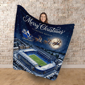 The Blues Christmas Stadium - Luxury Fleece