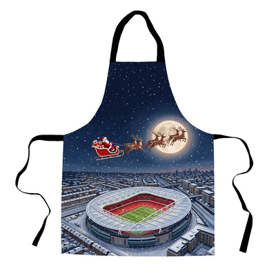 The Gooners Christmas Stadium Apron - white cutout