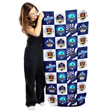 Totts - Football Legends - Microfibre Beach Towel - 150cm x 75cm