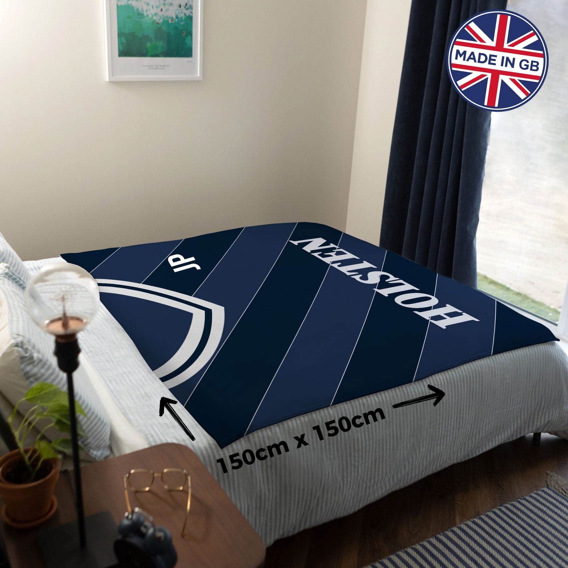 Tottenham Hotspur FC - 1986 Away Shirt - Retro Fleece Blanket