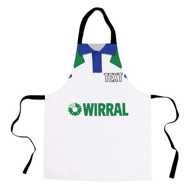 Tranmere - 1993 Home Shirt - Personalised Retro Football Adults Apron