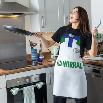 Tranmere - 1993 Home Shirt - Personalised Retro Football Adults Apron