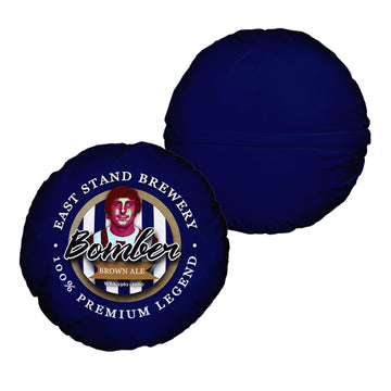 West Brom Brown - Football Legends - Circle Cushion 14