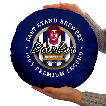 West Brom Brown - Football Legends - Circle Cushion 14