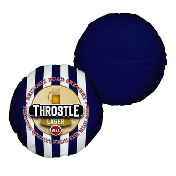 West Brom Throstle - Football Legends - Circle Cushion 14