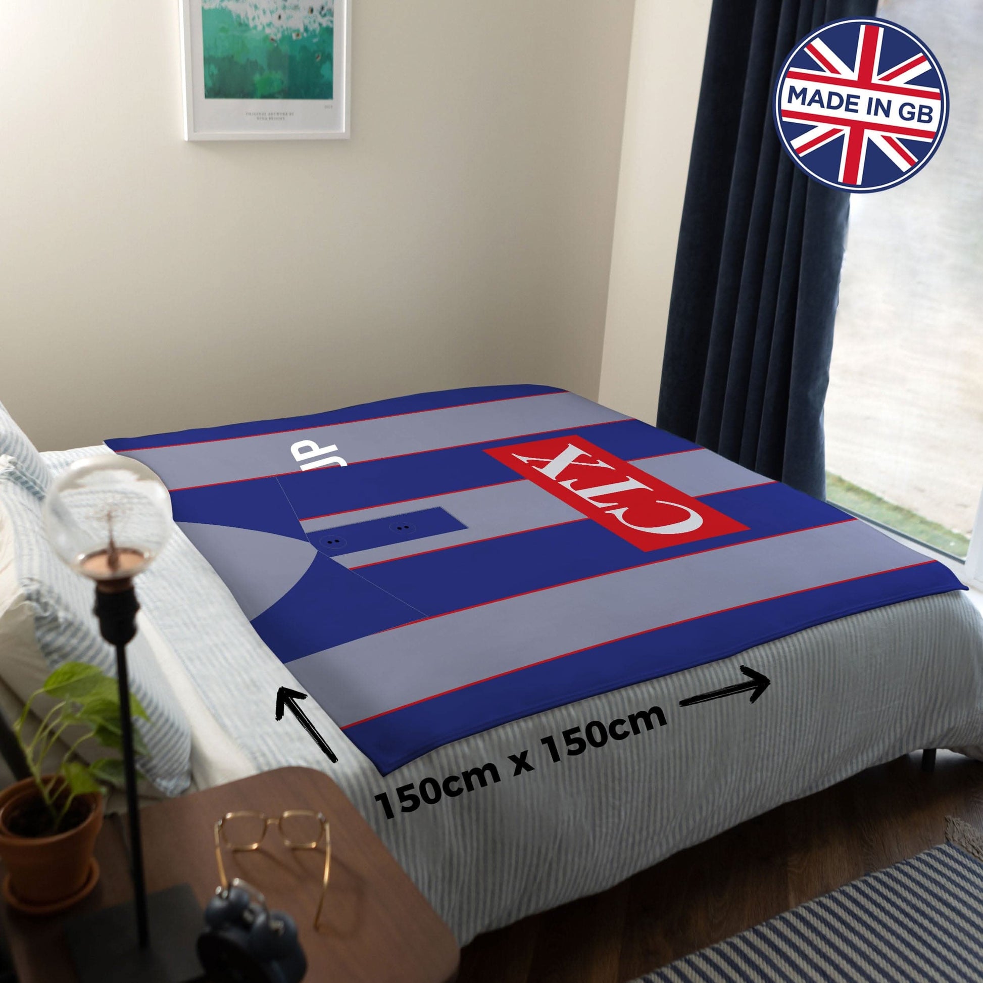 Watford FC - 1998 Away Shirt - Retro Fleece Blanket