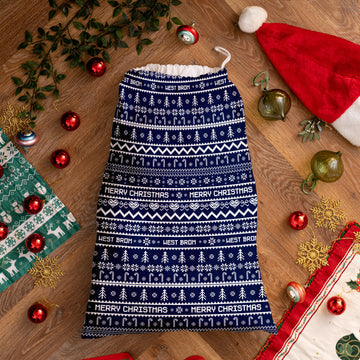 West Brom - Xmas Jumper Pattern - Santa Sack