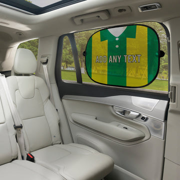 West Bromwich 1978 Away Shirt - Personalised Retro Football Car Sun Shade - Set of 2