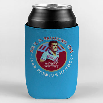 West Ham Brooking - Football Legends - Can Cooler