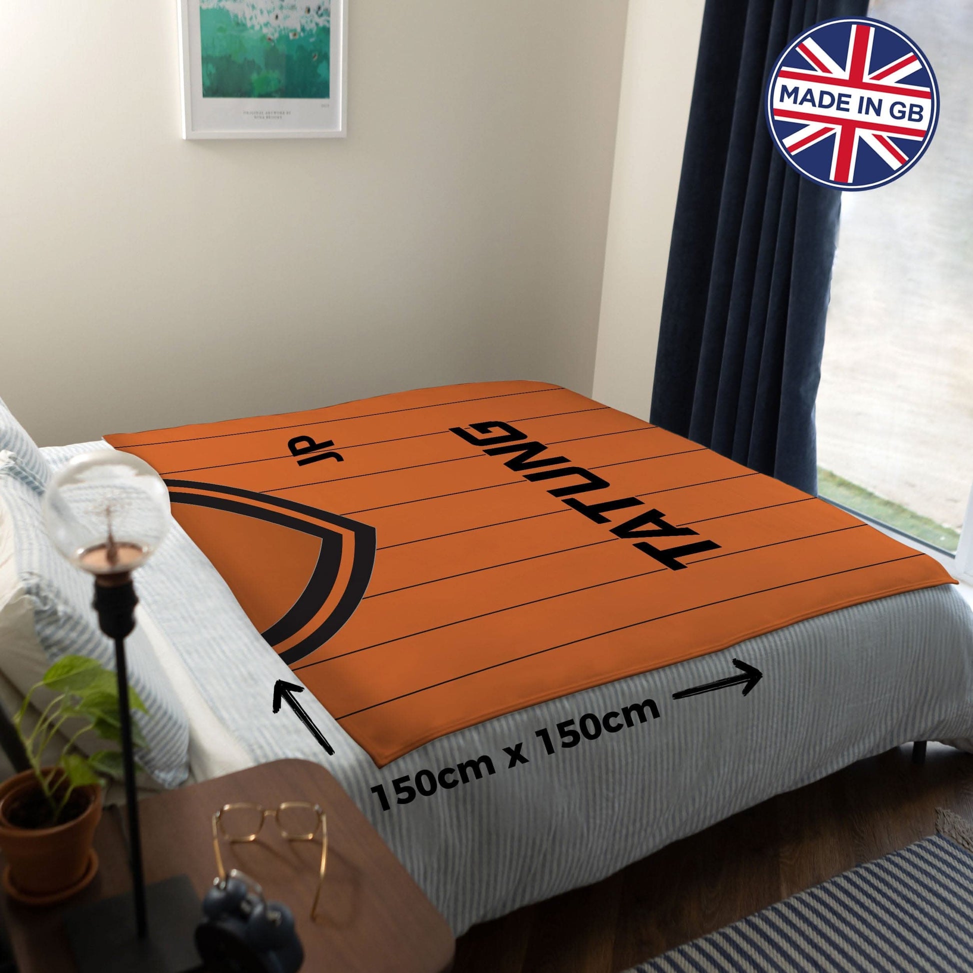 Wolves FC - 1982 Home Shirt - Retro Fleece Blanket