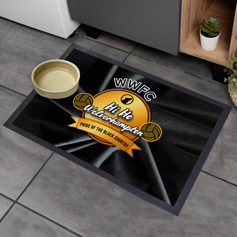 Wolverhampton Hi Ho - Football Legends - Door Mat -60cm X 40cm