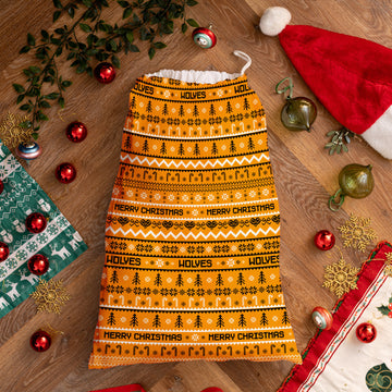 Wolves - Xmas Jumper Pattern - Santa Sack