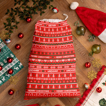 Wrexham - Xmas Jumper Pattern - Santa Sack