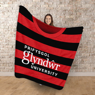 Wrexham 2014 Home Shirt - Personalised Retro Fleece Blanket 150cm X 150cm
