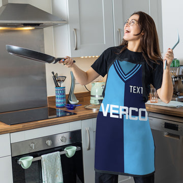 Wycombe - 1990 Home Shirt - Personalised Retro Football Adults Apron