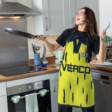 Wycombe - 1992 Away Shirt - Personalised Retro Football Adults Apron