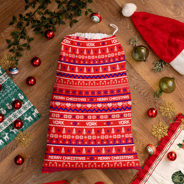 York - Xmas Jumper Pattern - Santa Sack