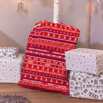 York - Xmas Jumper Pattern - Santa Sack