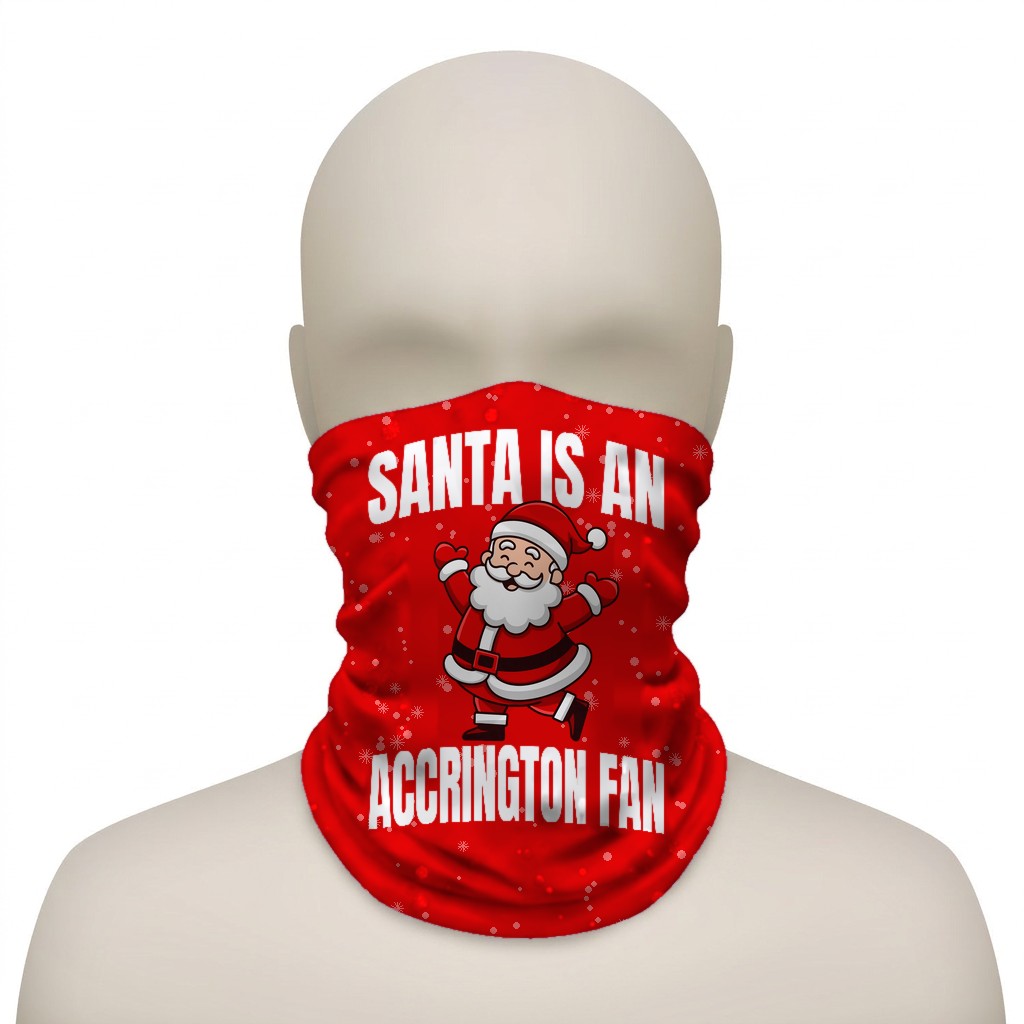 Accrington Stanley Santa snood mannequin product image