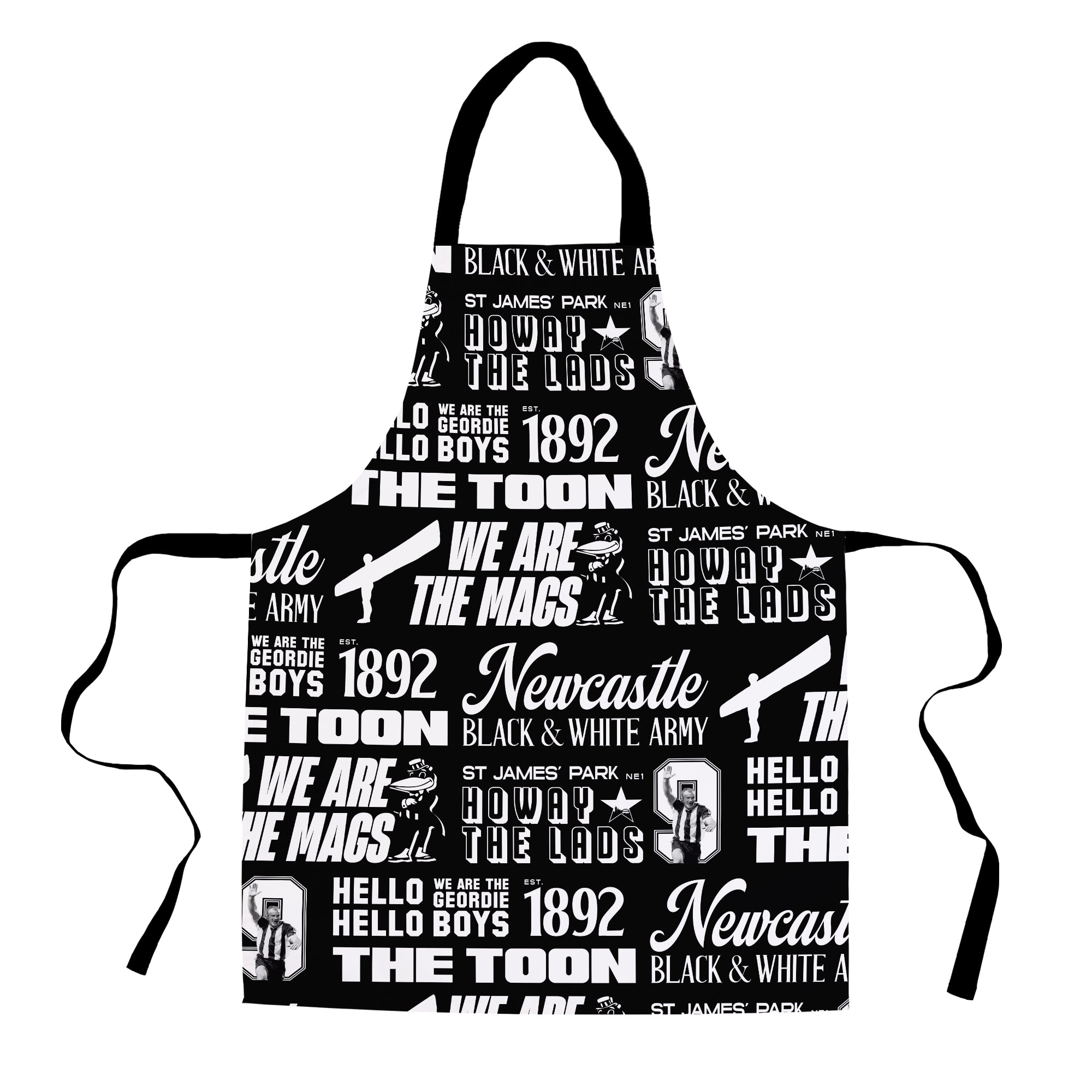 Newcastle - Word Montage - Apron