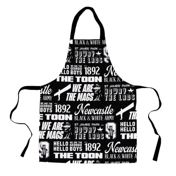 Newcastle - Word Montage - Apron