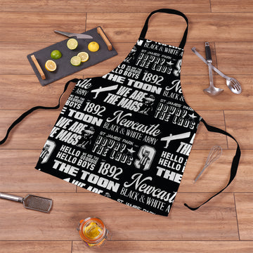 Newcastle - Word Montage - Apron