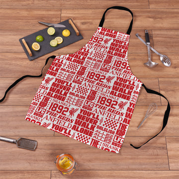 Liverpool - Word Montage - Apron