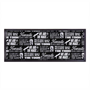 Newcastle - Word Montage - Bar Runner