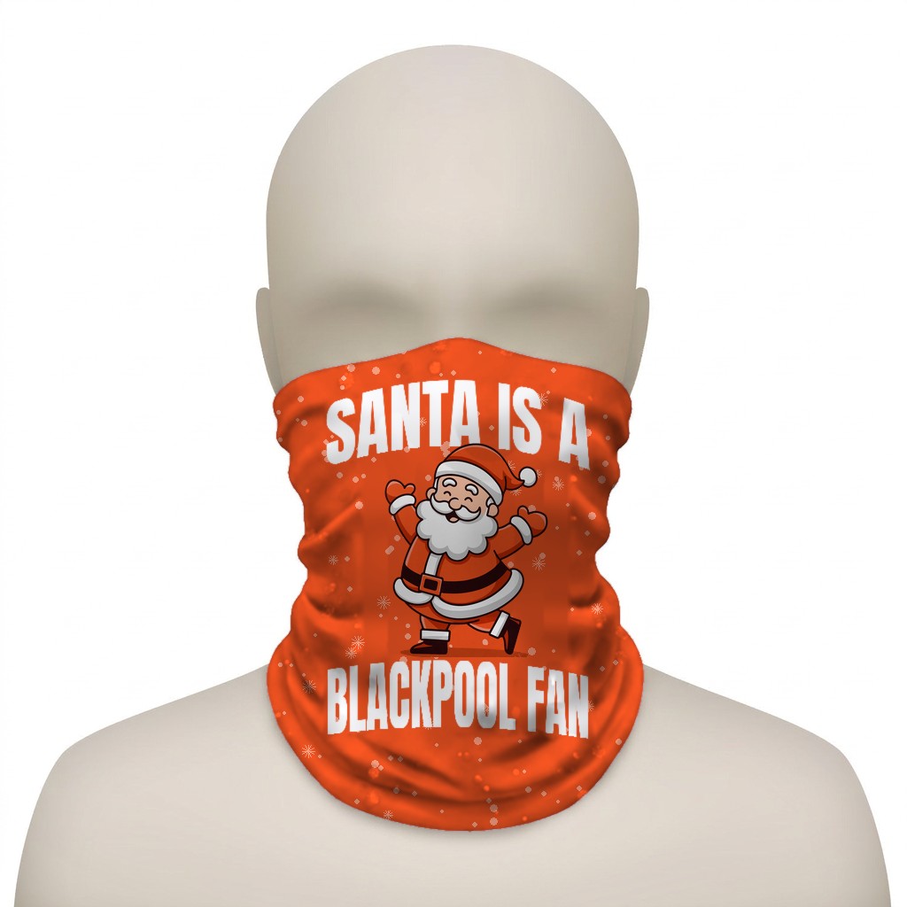Blackpool Santa snood mannequin product image