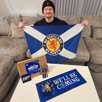 Scotland WC26 Mystery Gift Box | Retro Man Cave Set