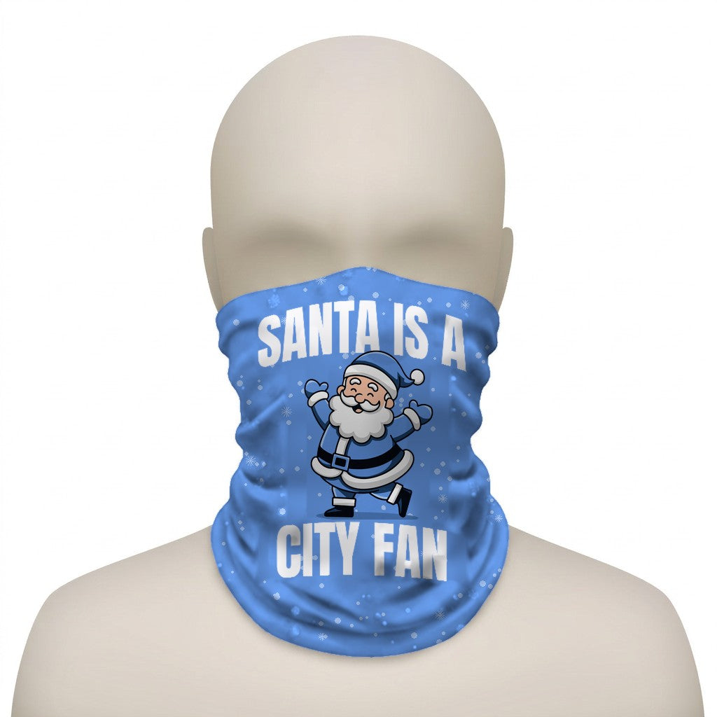 Manchester City Santa snood mannequin product image