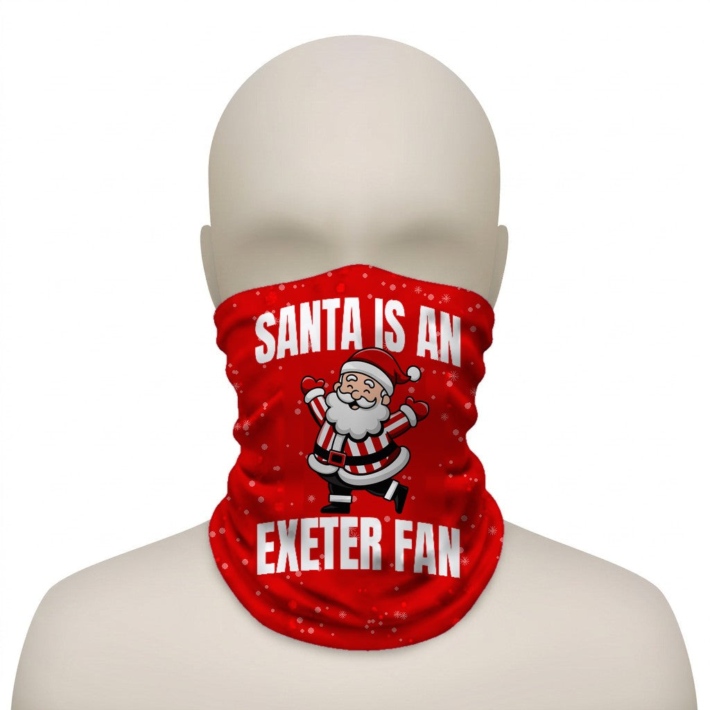 Exeter City Santa snood mannequin product image